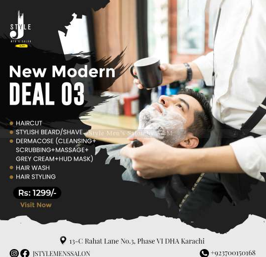 men's hair salon in dha karachi deal 3
