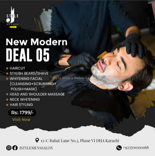 men's hair salon in dha karachi deal 5