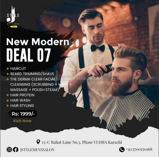 men's hair salon in dha karachi deal 7