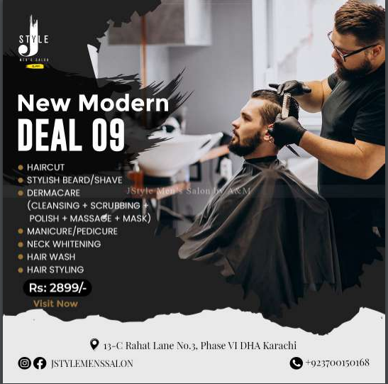 men's hair salon in dha karachi deal 9